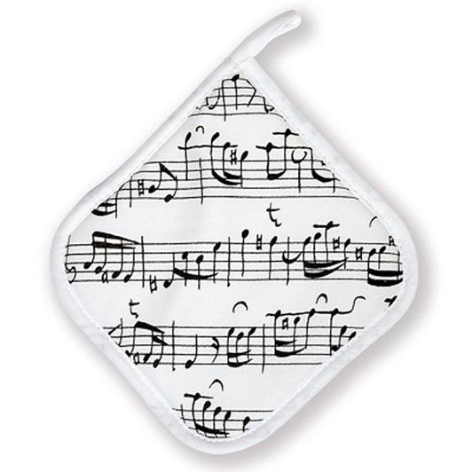 Potholder Sheet music(white)