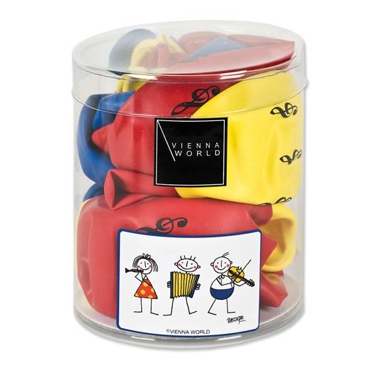 Balloon box Little Phils (20 pcs)(20 pcs in red, blue, yellow)