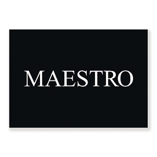 Ansichtkaart Maestro