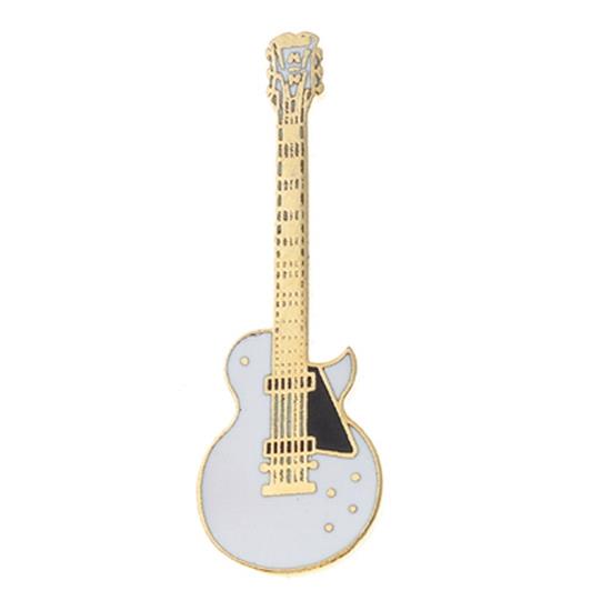 Pin E-Guitar white(3,9 x 1,4 cm)