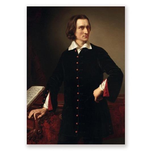Ansichtkaart Liszt (10 pcs)