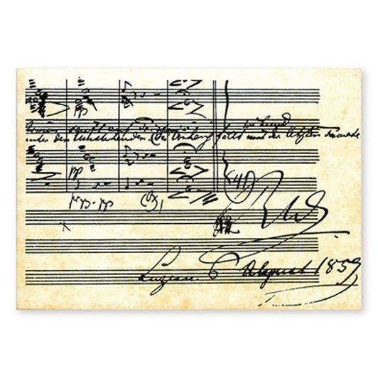 Ansichtkaart Wagner - Tristan und Isolde