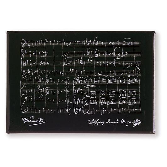 Magnet Mozart black