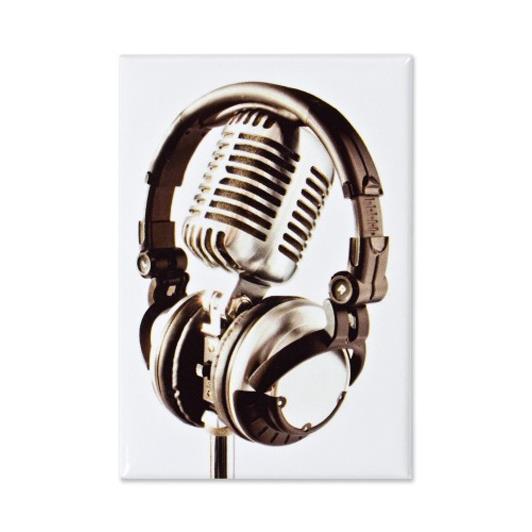 Magnet Microphone(7,8 cm x5,3 cm)