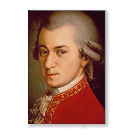 Magneet Mozart Portrait