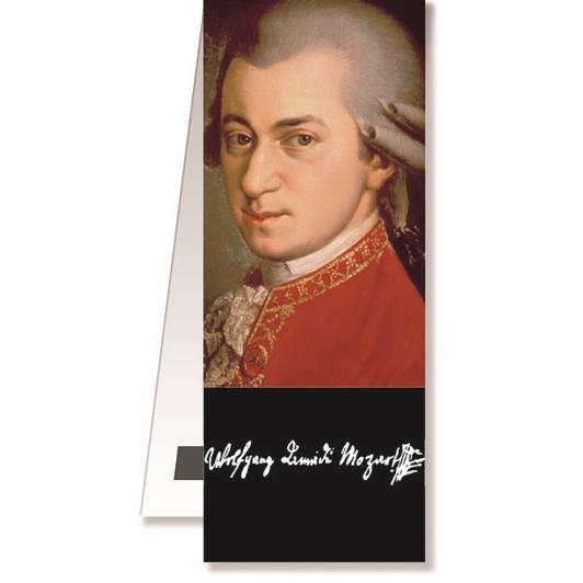 Bookmark Mozart Portrait magnetic(5,6 x 20 cm)