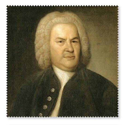 Glasses wipe Bach Portrait