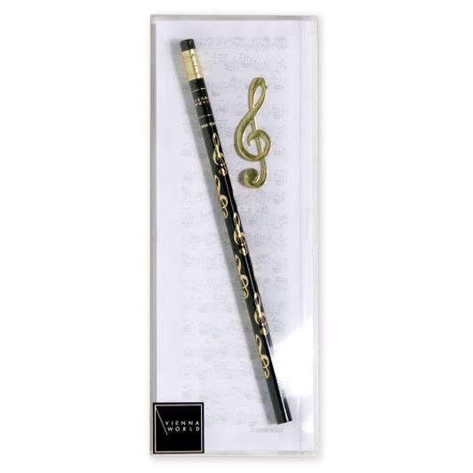 Notepad Sheet music midi gold
