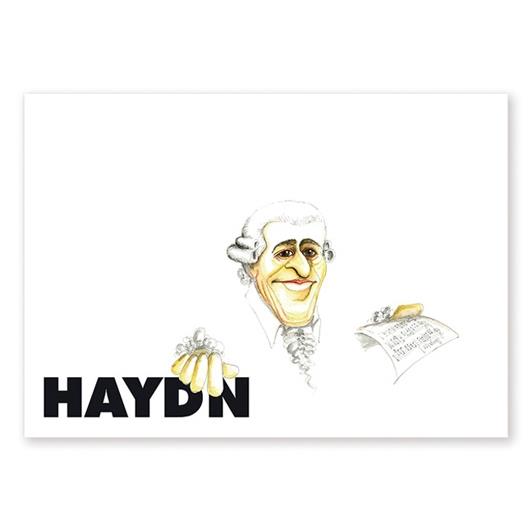 Ansichtkaart Haydn Caricature (10 pcs)