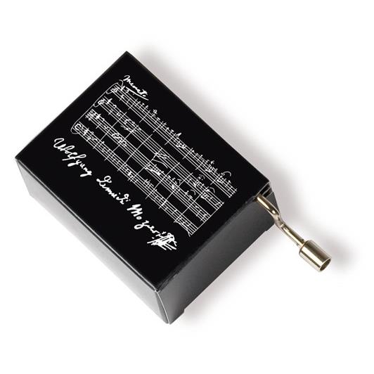 Music box Mozart black(Eine kleine Nachtmusik)