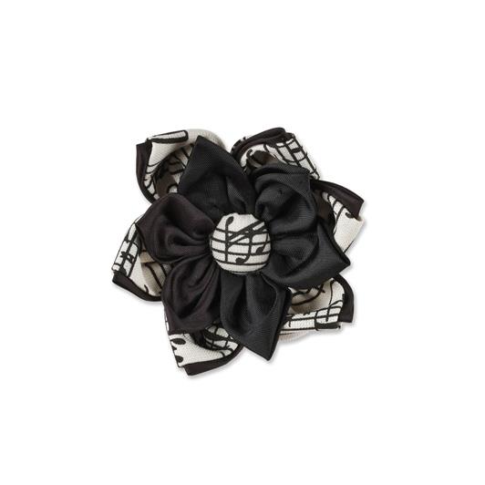Brooch Musicflower(diameter 6 cm)