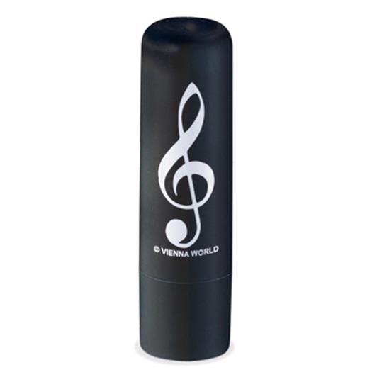 Lip balm G-clef black(height: 6,8 cm)