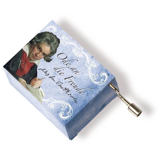 Muziekbox Beethoven blue