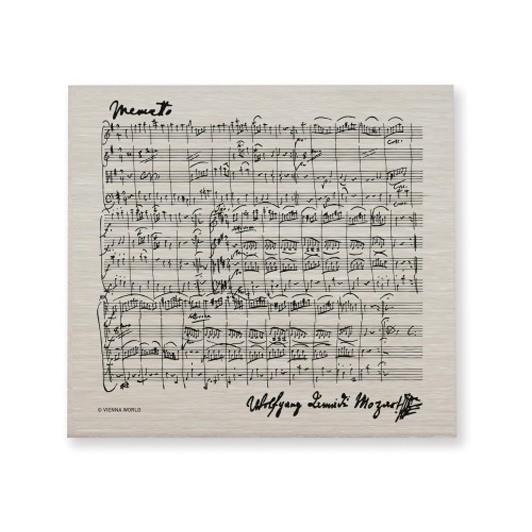 Sponge cloth Sheet music Mozart(22 x 20cm)