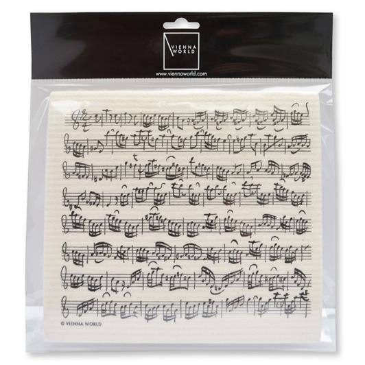 Sponge cloth Sheet music Bach (2 pcs)