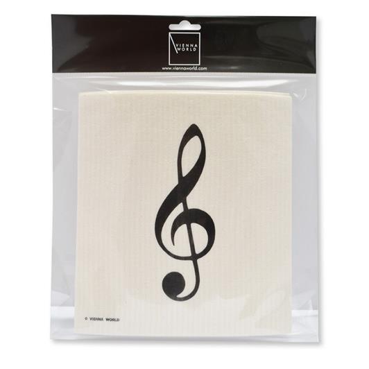 Sponge cloth G-clef (2 pcs)