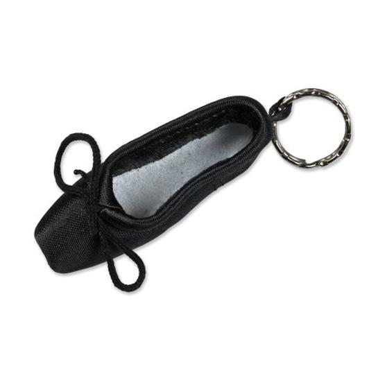 Keyring Ballet shoe black(6,5 cm)