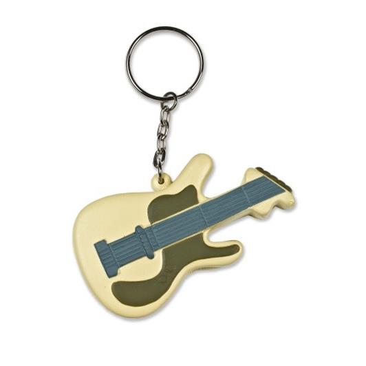 Keyring Guitar rubber(5x 4 cm)