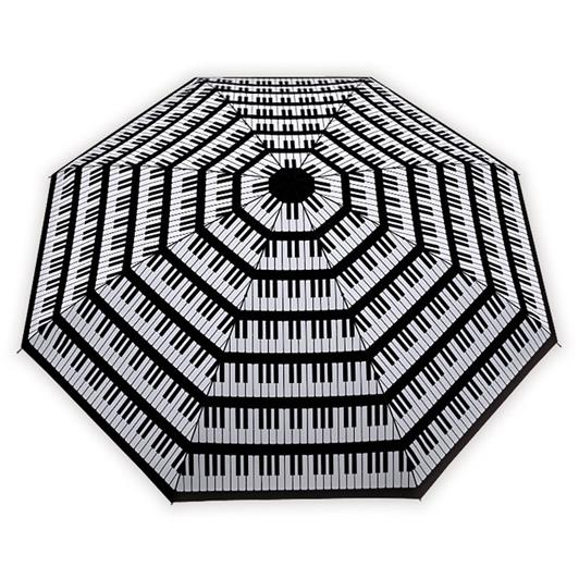 Mini umbrella Keyboard(Polyester, 21 cm, light (alu))