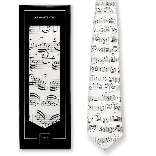 Tie Sheet music white(White)