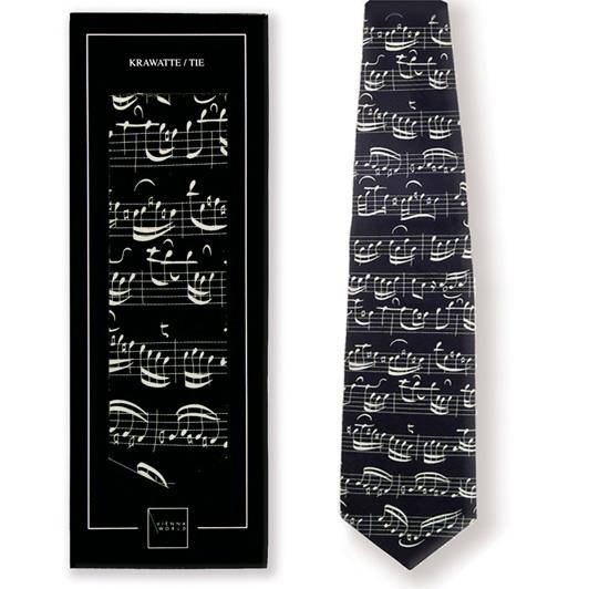 Tie Sheet music black(Black)