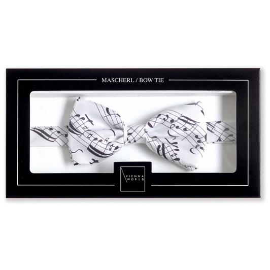 Bow tie Sheet music white(White)