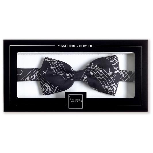 Bow tie Sheet music black(Black)