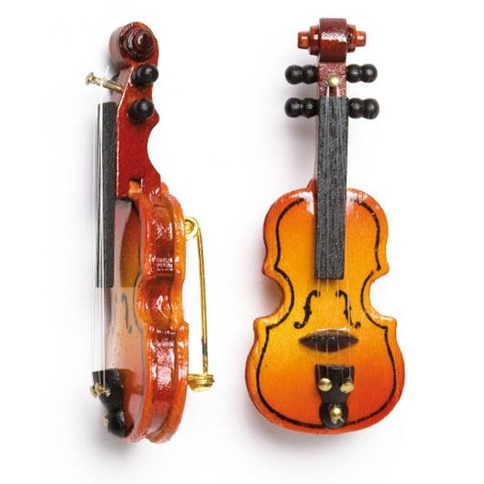 Brooch Violin