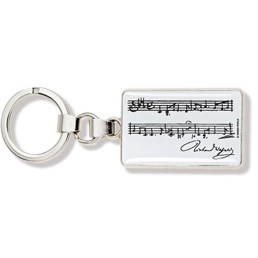 Keyring Wagner Notes(3 x 4,5 cm)