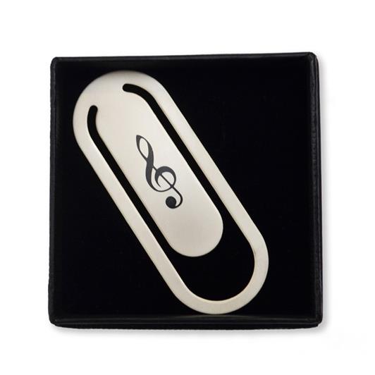 Bookmark G-clef metal(6,5 cm)