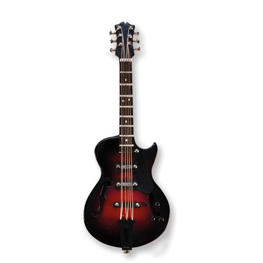 Electric Guitar red/black Magneet
