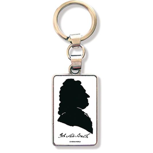 Sleutelhanger Bach Silhouette (3 x 4,5 cm)