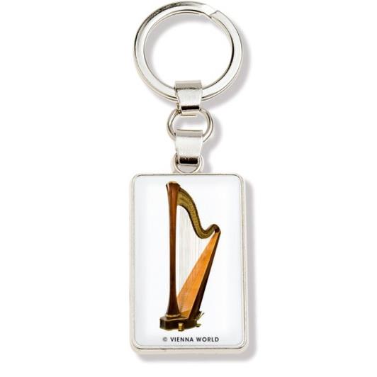 Sleutelhanger Harp (3 x 4,5 cm)
