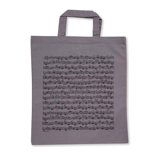 Totebag Sheet music grey