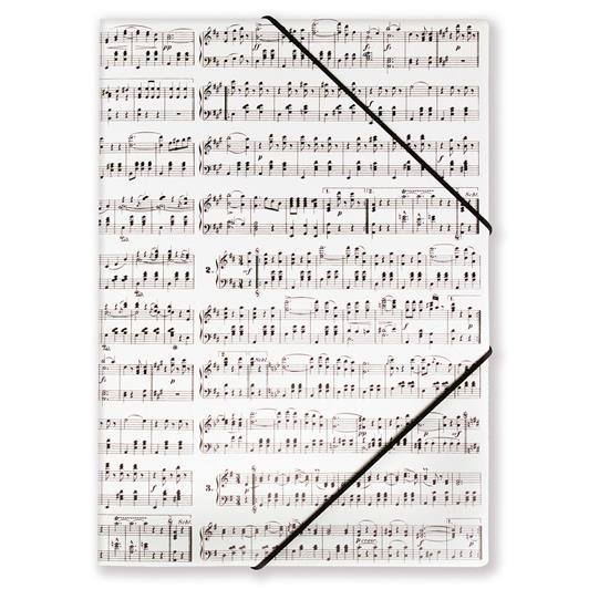 File with elastic band Strauss(A4)