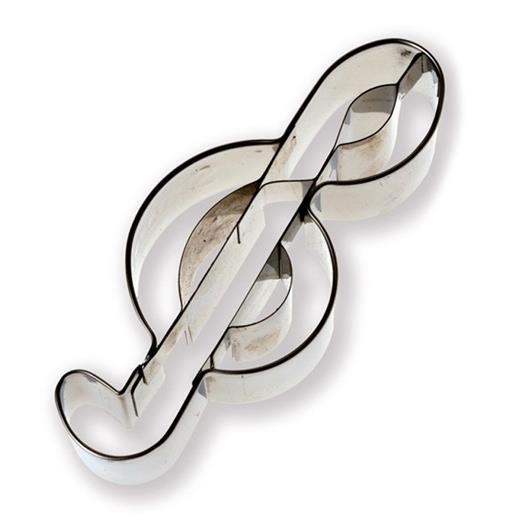Cookie cutter G-clef(10cm)