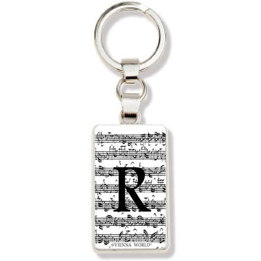 Sleutelhanger Letter R (Wit)