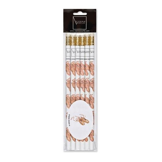 Pencil set Ballet (6 pcs)(6 pencils per set)