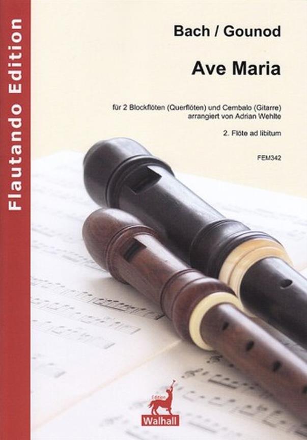Bach-Gonoud: Ave Maria (Altblokfluit)
