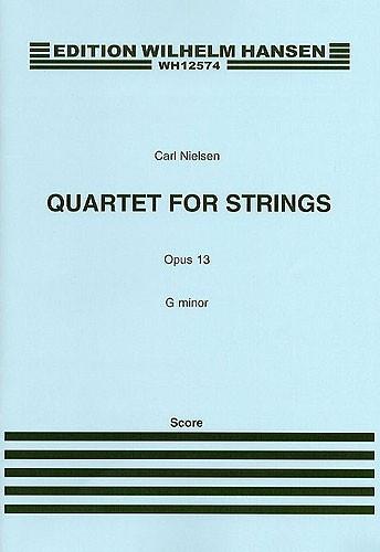 Quartet For Strings In G Minor Op. 13