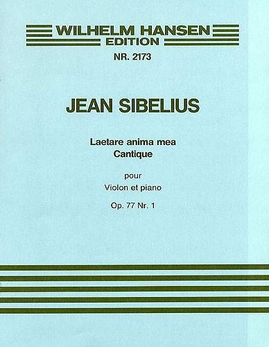 Siblius: Laetare Anima Mea Op. 77 No. 1