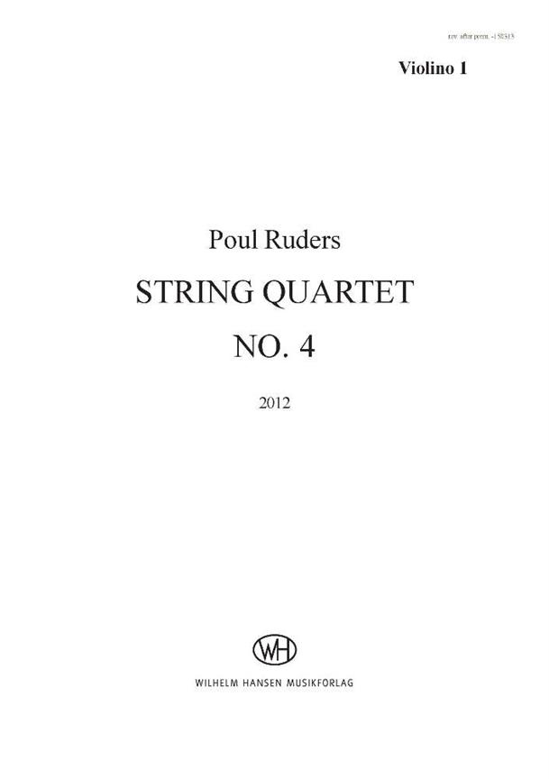 Ruders String Quartet No. 4