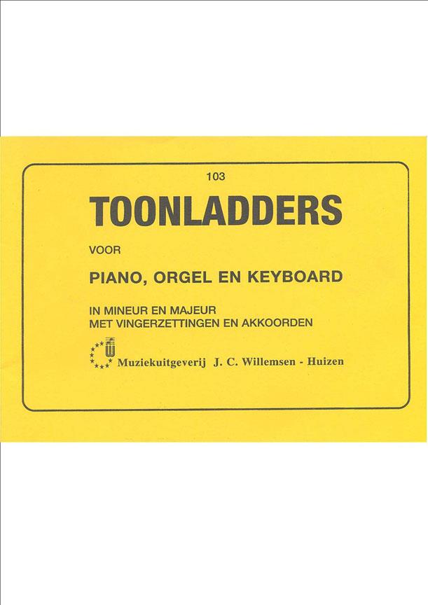 Toonladders Voor Piano/Orgel