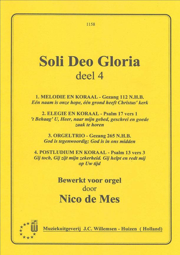 Nico de Mes: Soli Deo Gloria 4 