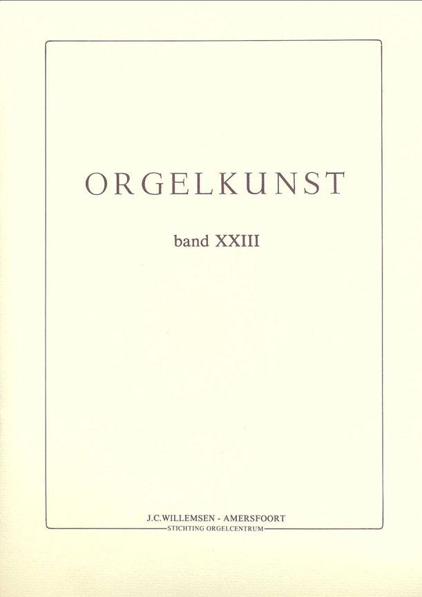 Orgelkunst 23