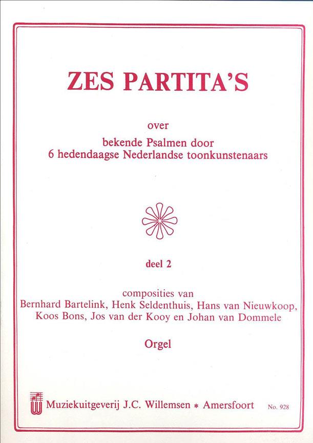 Zes Partitas over bekende Psalmen 2