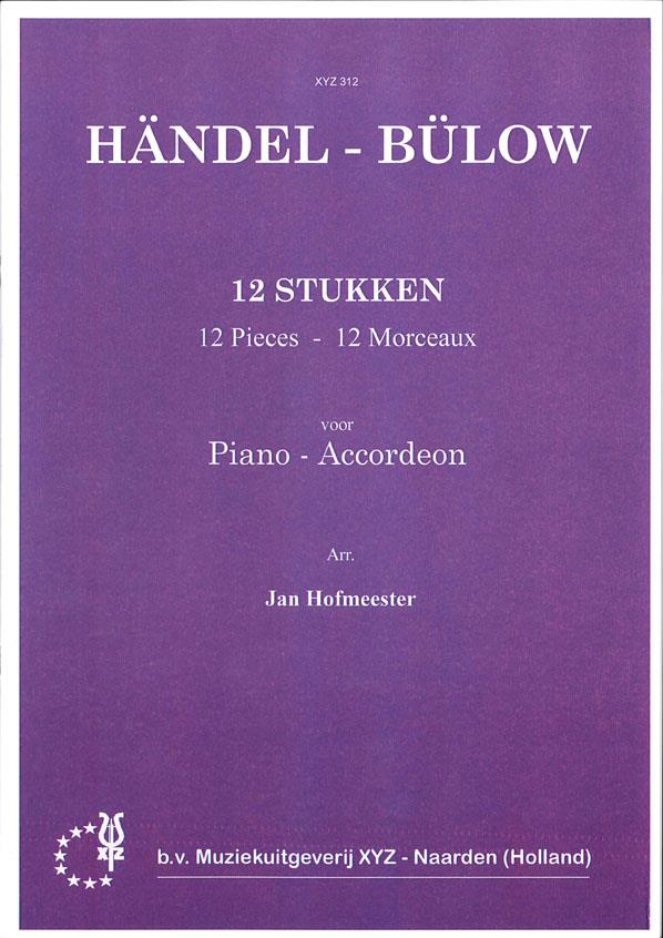 Handel: 12 Gemakkelijke Pianostukken
