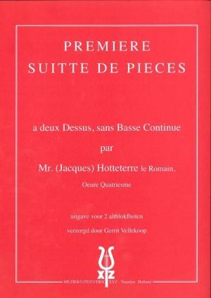 Hotteterre: Suite De Pieces 1 (Altblokfluit)