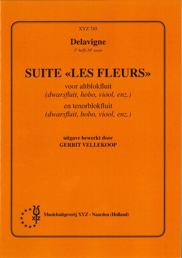 Delavigne: Suite Les Fleurs (Alt/Tenorblokfluit)