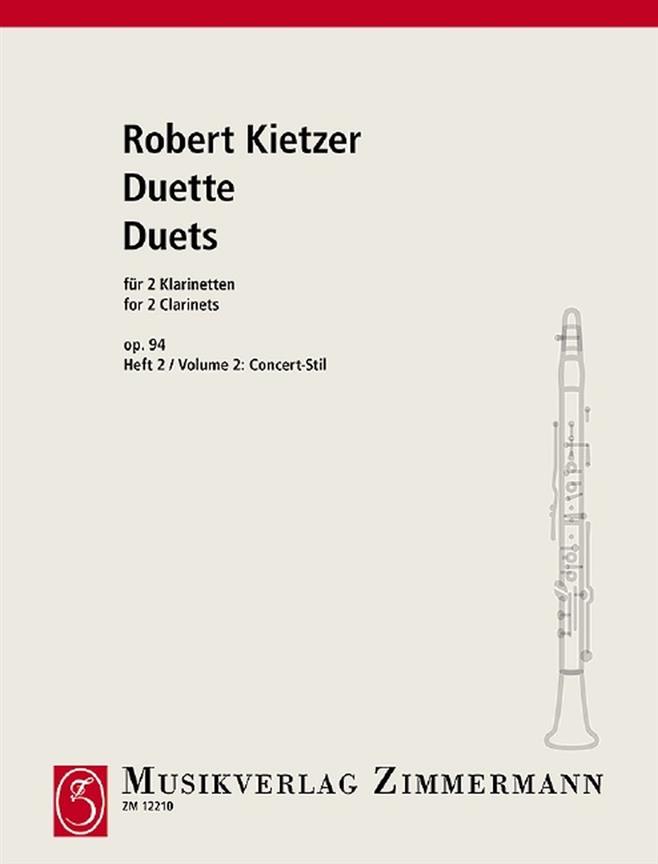 Duetten Opus 94 Heft 2: Konzert Stil